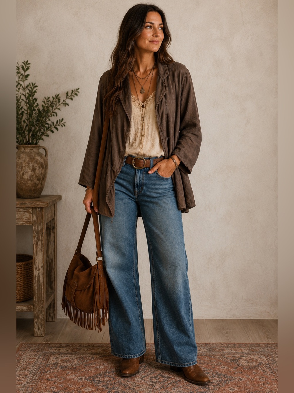 Cynthia Ashby Oversized Linen Blazer Size Tagged XS – Oversized Relaxed Fit